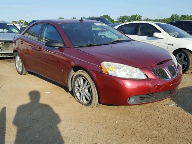 1G2ZH57N284213765 - 2008 PONTIAC G6 GT RED photo 1