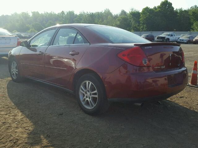 1G2ZH57N284213765 - 2008 PONTIAC G6 GT RED photo 3