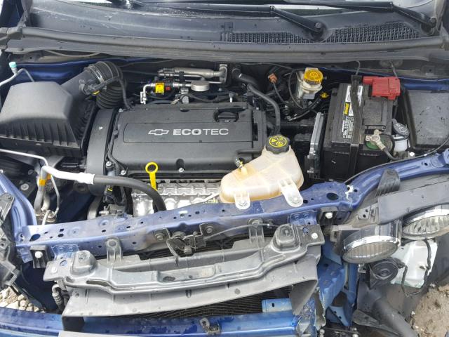 1G1JA5SHXC4228501 - 2012 CHEVROLET SONIC LS 蓝色 照片 7