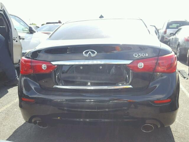 JN1BV7AP2FM333397 - 2015 INFINITI Q50 BASE BLACK photo 10