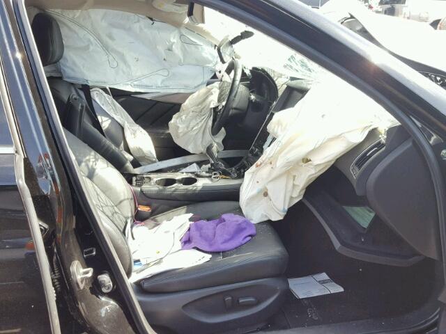 JN1BV7AP2FM333397 - 2015 INFINITI Q50 BASE Negro foto 5