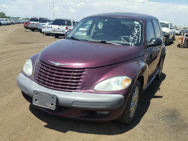 3C8FY68B42T238983 - 2002 CHRYSLER PT CRUISER BURGUNDY photo 2