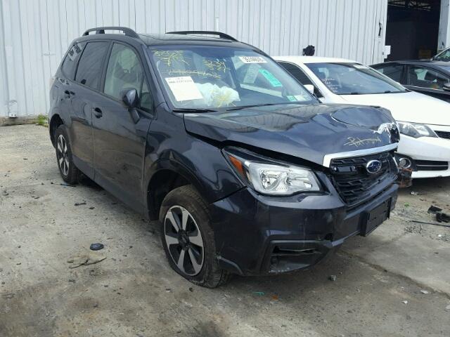 JF2SJAEC4JH409055 - 2018 SUBARU FORESTER 2 BLACK photo 1