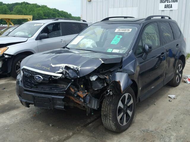 JF2SJAEC4JH409055 - 2018 SUBARU FORESTER 2 BLACK photo 2