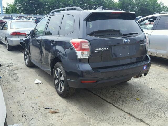 JF2SJAEC4JH409055 - 2018 SUBARU FORESTER 2 BLACK photo 3