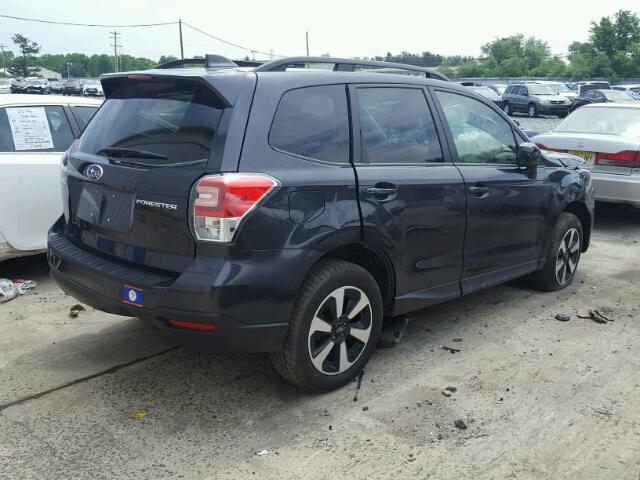 JF2SJAEC4JH409055 - 2018 SUBARU FORESTER 2 BLACK photo 4