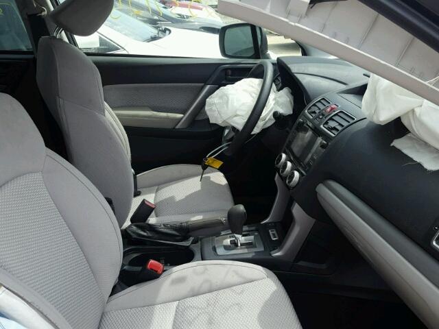 JF2SJAEC4JH409055 - 2018 SUBARU FORESTER 2 BLACK photo 5