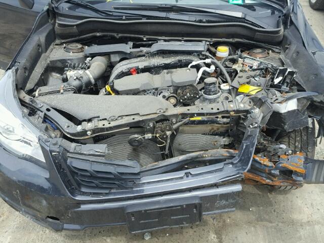 JF2SJAEC4JH409055 - 2018 SUBARU FORESTER 2 BLACK photo 7