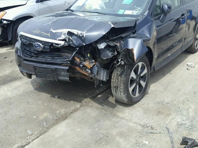 JF2SJAEC4JH409055 - 2018 SUBARU FORESTER 2 BLACK photo 9