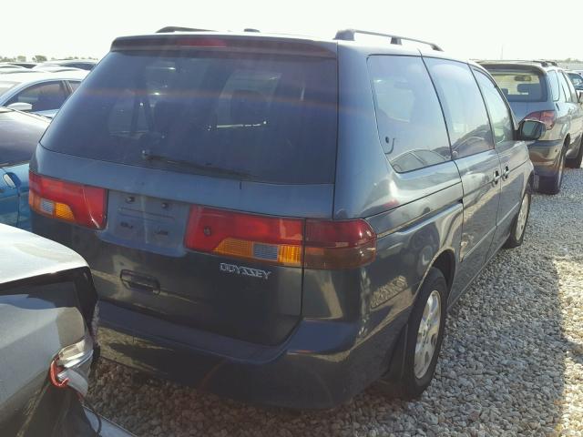 5FNRL18973B090809 - 2003 HONDA ODYSSEY EX GRAY photo 4