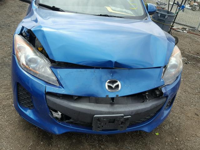 JM1BL1L85C1624804 - 2012 MAZDA 3 I BLUE photo 9