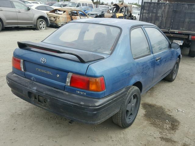 JT2EL46B5N0188138 - 1992 TOYOTA TERCEL STD BLUE photo 4