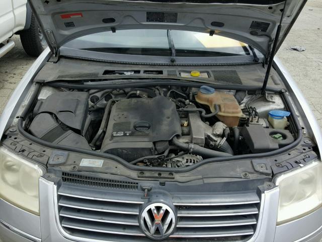 WVWPD63B12P062651 - 2002 VOLKSWAGEN PASSAT GLS SILVER photo 7