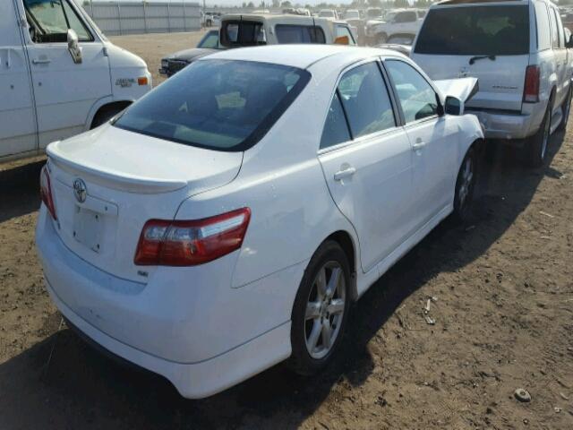 4T1BE46KX9U798678 - 2009 TOYOTA CAMRY BASE WHITE photo 4