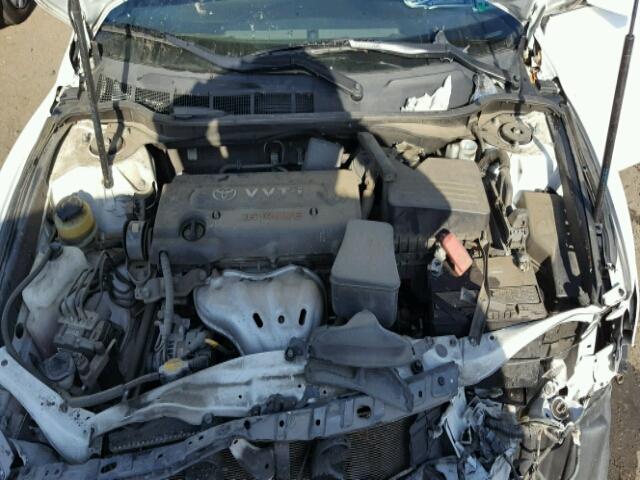 4T1BE46KX9U798678 - 2009 TOYOTA CAMRY BASE WHITE photo 7