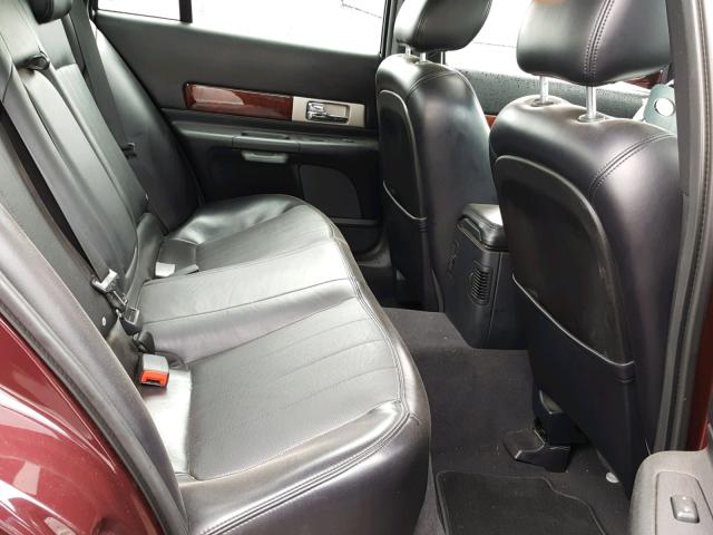 1LNFM87AX6Y614474 - 2006 LINCOLN LS BURGUNDY photo 6