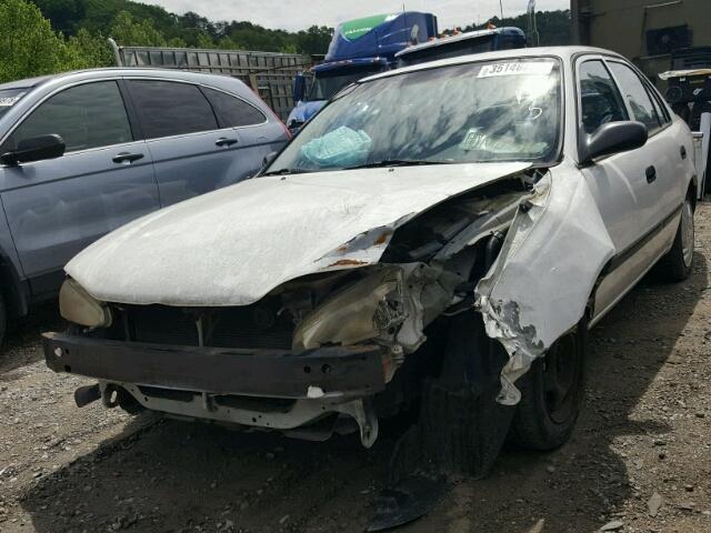 1Y1SK5285XZ448240 - 1999 CHEVROLET GEO PRIZM 白色 照片 9