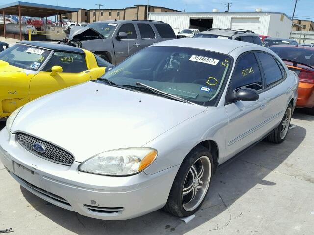 1FAHP53U96A210678 - 2006 FORD TAURUS SE SILVER photo 2