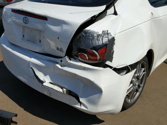 JTKDE167090288461 - 2009 TOYOTA SCION TC 白色 照片 9