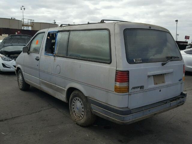 1FMDA31U9KZB57974 - 1989 FORD AEROSTAR SILVER photo 3