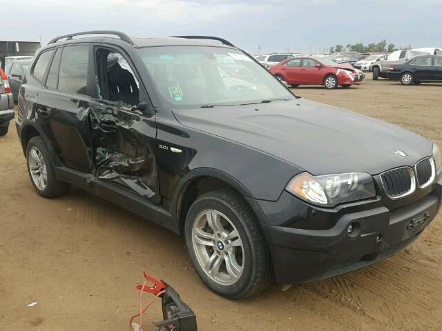 WBXPA934X5WD02582 - 2005 BMW X3 3.0 BLACK photo 1