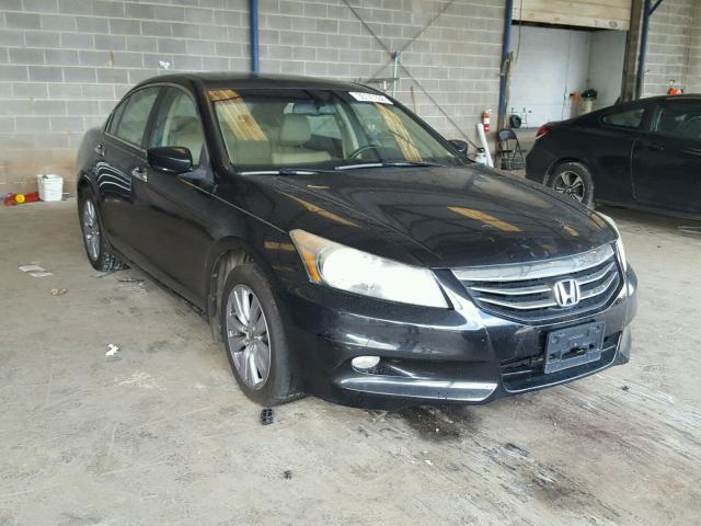 1HGCP3F82BA012740 - 2011 HONDA ACCORD EXL BLACK photo 1