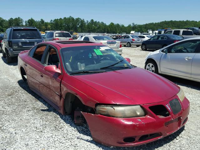 1G2HZ54Y75U148527 - 2005 PONTIAC BONNEVILLE MAROON photo 1