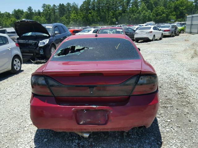 1G2HZ54Y75U148527 - 2005 PONTIAC BONNEVILLE MAROON photo 9