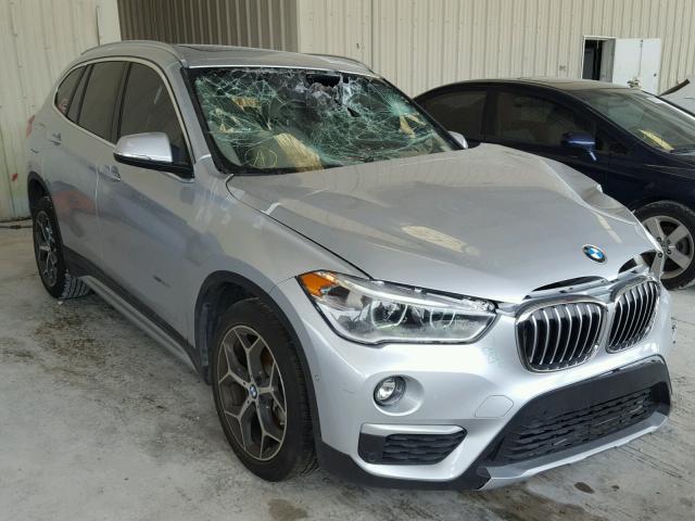 WBXHU7C31H5H33488 - 2017 BMW X1 SDRIVE2 SILVER photo 1