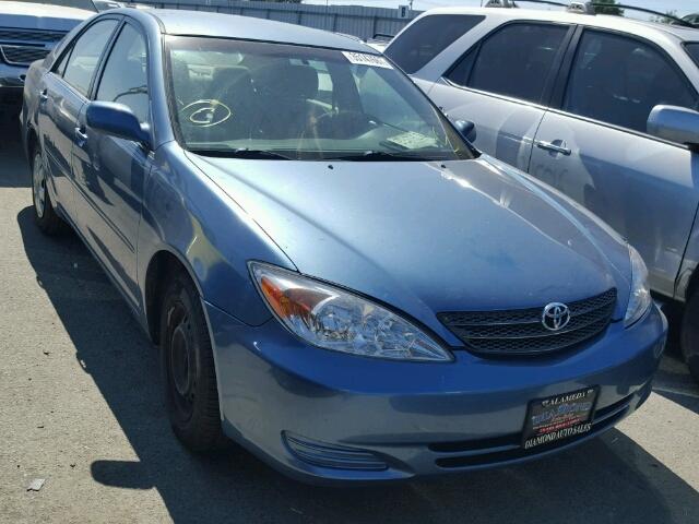 4T1BE32K04U810913 - 2004 TOYOTA CAMRY LE BLUE photo 1