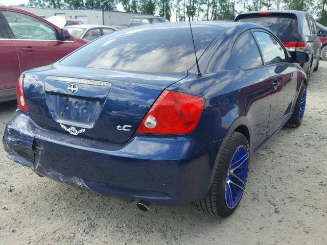 JTKDE177450055739 - 2005 SCION TC BLUE photo 4