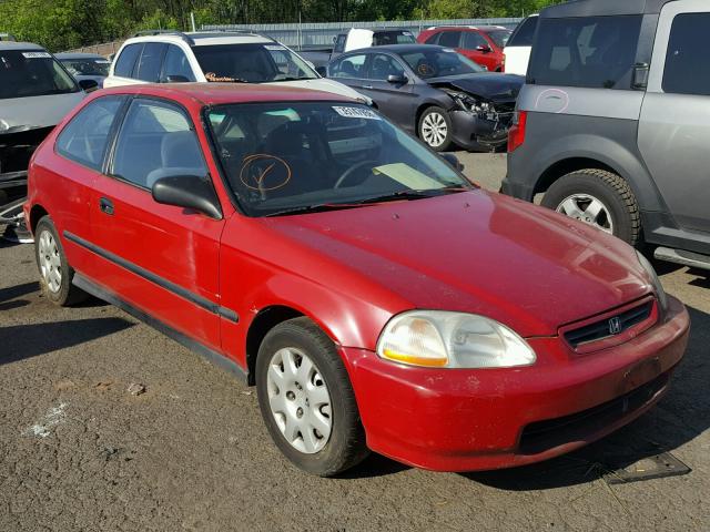 2HGEJ6429WH120693 - 1998 HONDA CIVIC CX RED photo 1