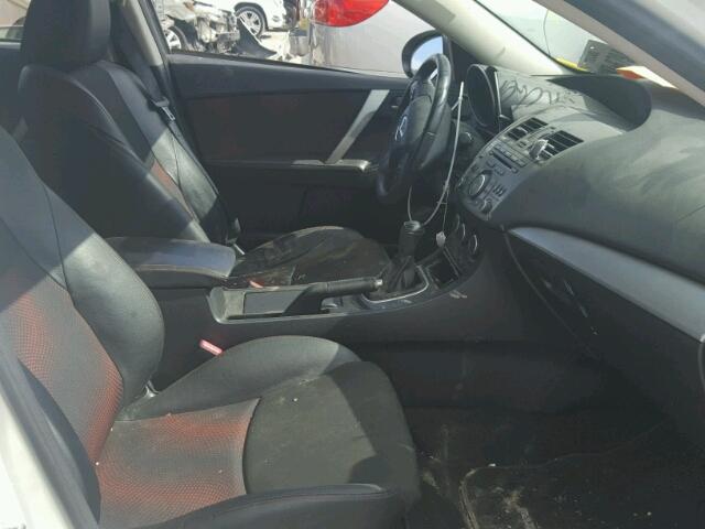 JM1BL1L34D1838401 - 2013 MAZDA SPEED 3 WHITE photo 5