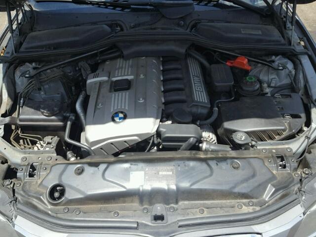 WBANF33547CS39716 - 2007 BMW 525 XI SILVER photo 7