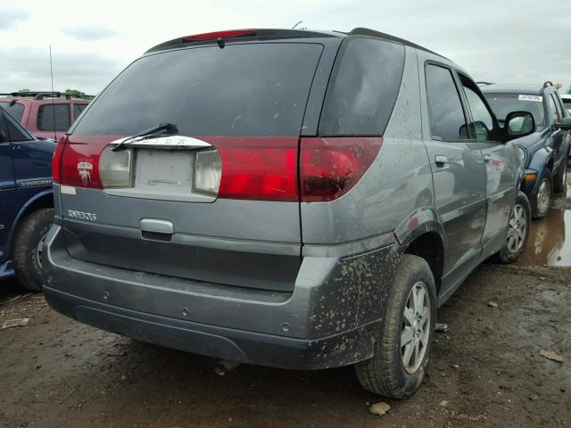 3G5DA03E84S504307 - 2004 BUICK RENDEZVOUS SILVER photo 4