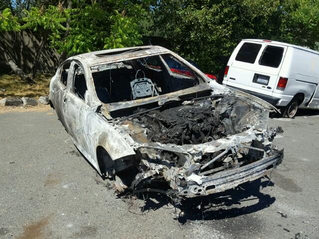 SAJWJ0EF8D8S87777 - 2013 JAGUAR XF Quemado foto 1