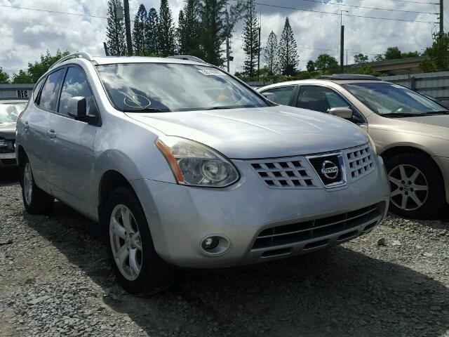 JN8AS58T68W001936 - 2008 NISSAN ROGUE S SILVER photo 1