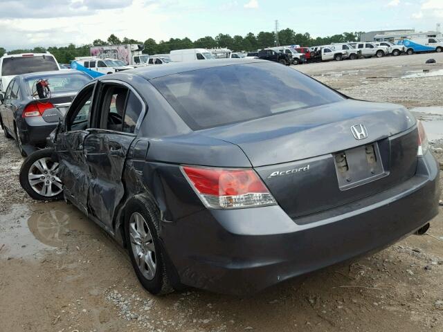 JHMCP26448C030481 - 2008 HONDA ACCORD LXP GRAY photo 3