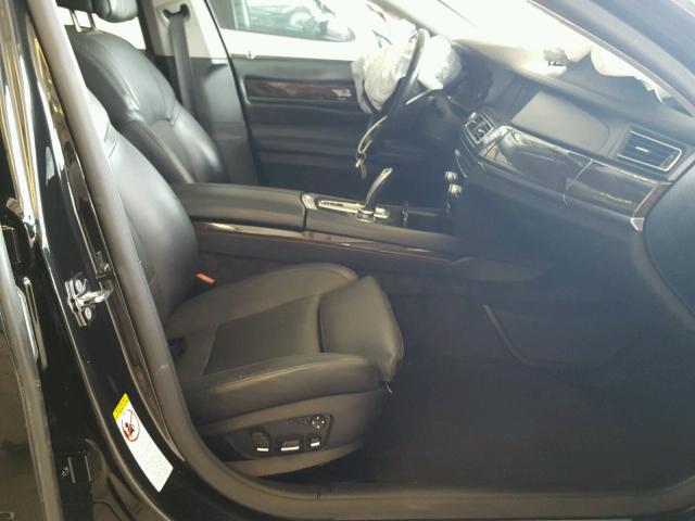 WBAKA83569CY33368 - 2009 BMW 750 I BLACK photo 5