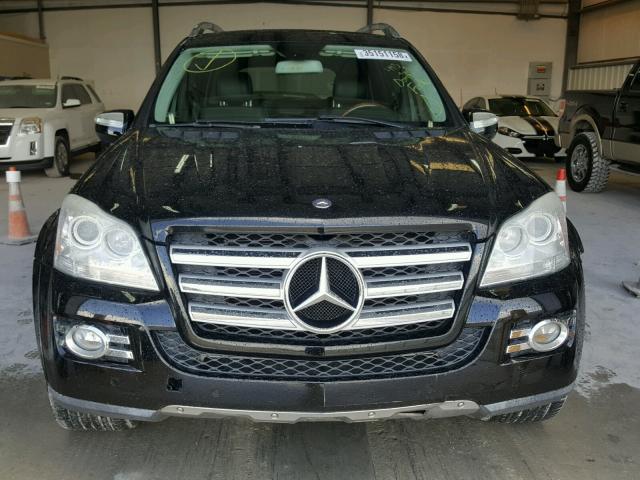 4JGBF86E49A493368 - 2009 MERCEDES-BENZ GL 550 4MA BLACK photo 9