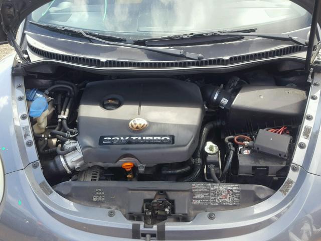 3VWCD31Y05M302851 - 2005 VOLKSWAGEN NEW BEETLE ნაცრისფერი ფოტო 7