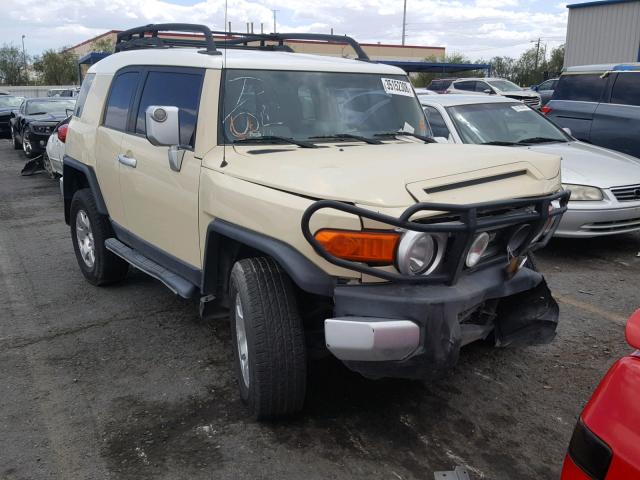 JTEBU11F68K004801 - 2008 TOYOTA FJ CRUISER TAN photo 1