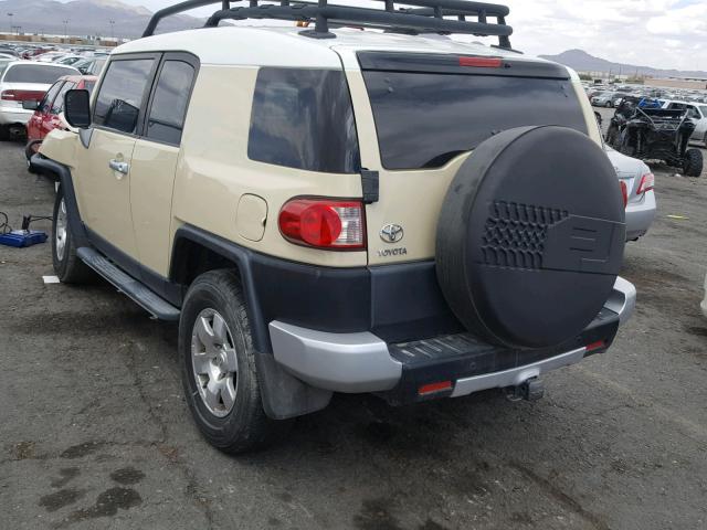 JTEBU11F68K004801 - 2008 TOYOTA FJ CRUISER TAN photo 3