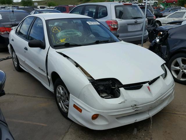 1G2JB524327422256 - 2002 PONTIAC SUNFIRE SE WHITE photo 1