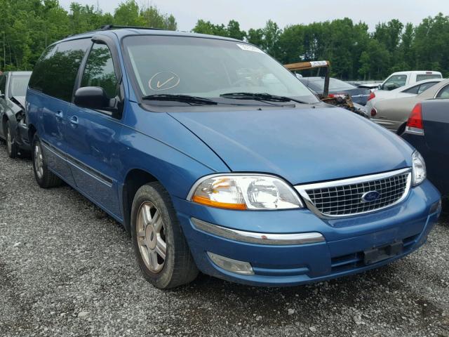 2FMDA52433BA29180 - 2003 FORD WINDSTAR S BLUE photo 1