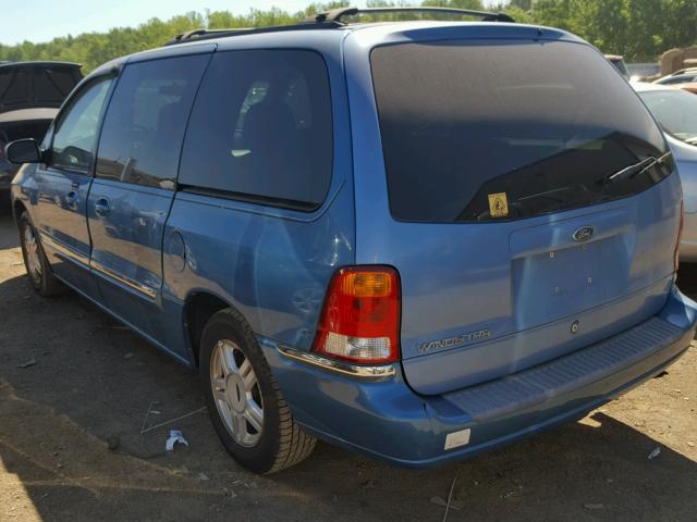 2FMDA52433BA29180 - 2003 FORD WINDSTAR S BLUE photo 3