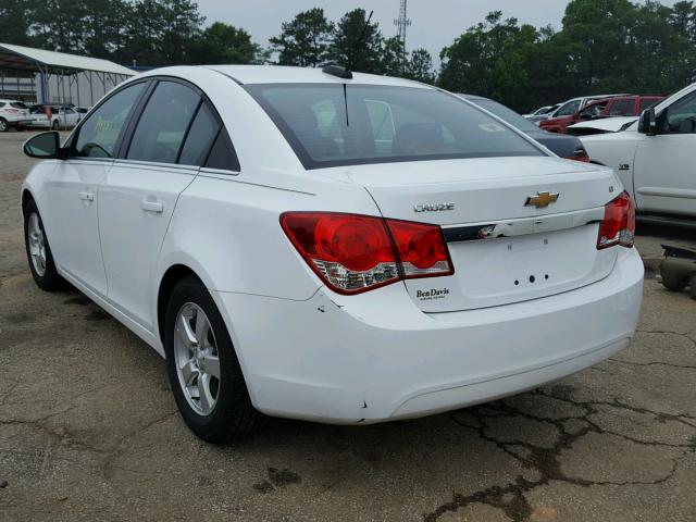 1G1PC5SB2F7209220 - 2015 CHEVROLET CRUZE LT WHITE photo 3