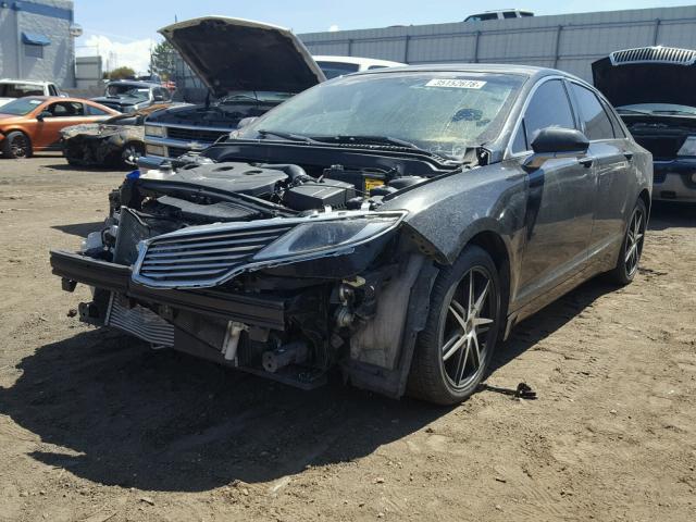 3LN6L2G93DR820205 - 2013 LINCOLN MKZ Սև լուսանկար 2