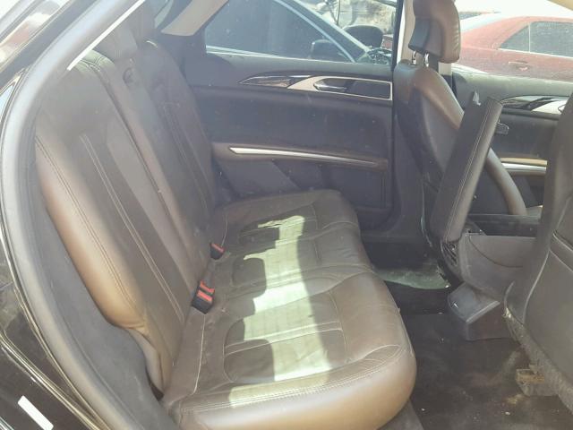 3LN6L2G93DR820205 - 2013 LINCOLN MKZ Սև լուսանկար 6