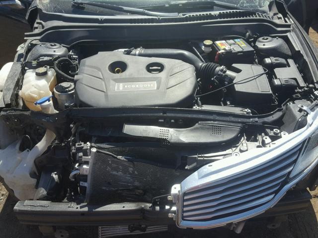 3LN6L2G93DR820205 - 2013 LINCOLN MKZ Սև լուսանկար 7
